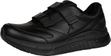 Men’s Steadfast Walker Black Leather Velcro